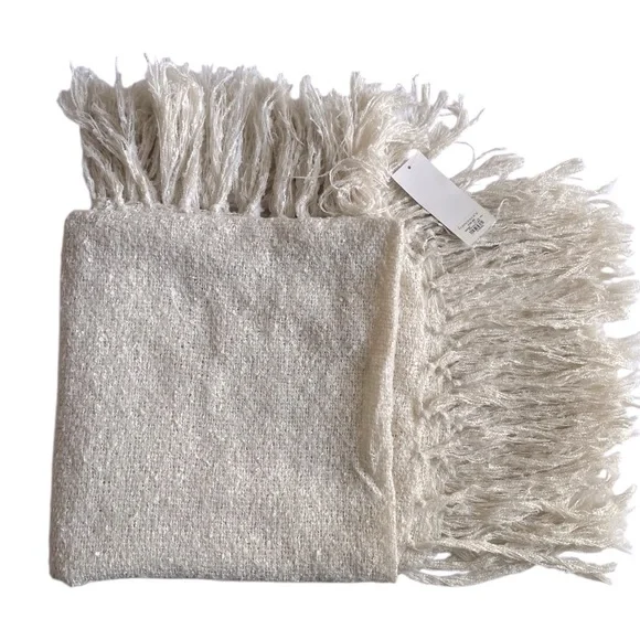 Francesca’s Must-Have Woven Fringed Wrap 50”x52”NWT - Picture 3 of 7